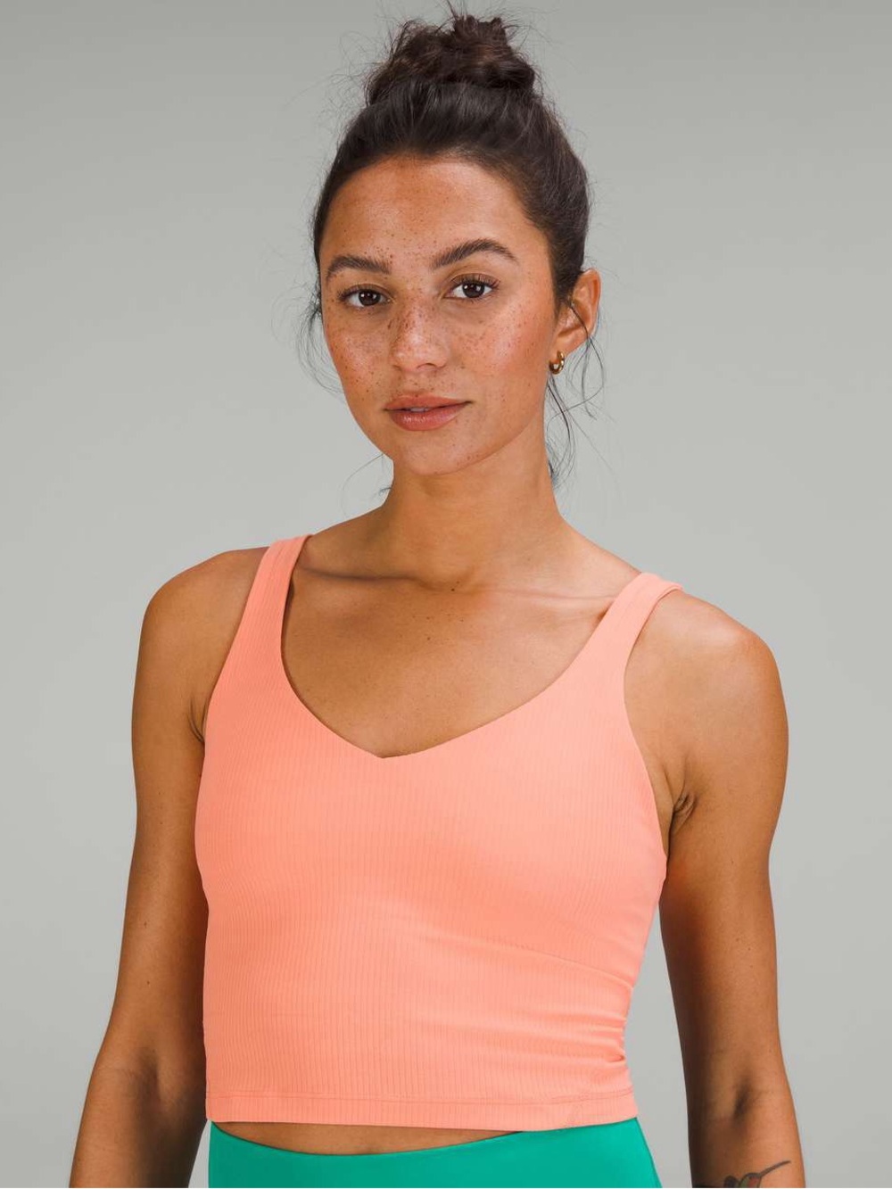 Lululemon Coral Lululemon Align Ribbed Tank Top